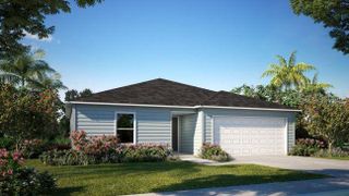 New construction Single-Family house 426 Ohio Ln, Poinciana, FL 34759 plan The Violet - image