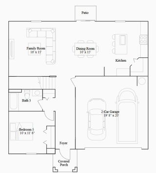 New construction Single-Family house 1327 Blue Ash Ln, Deland, FL 32720 Eclipse- photo