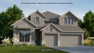 New construction Single-Family house 117 Rainwater Crk, Boerne, TX 78006 plan 3445W - image