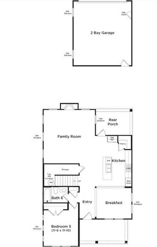 New construction Single-Family house 4104 Hickory Place Ln, Pineville, NC 28134 plan Brockton - image