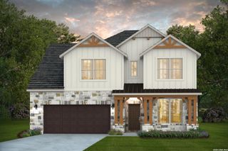 New construction Single-Family house 126 Salton Sea, New Braunfels, TX 78130 plan Wheeler - image