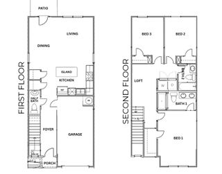 New construction Single-Family house 2832 Georgia Aster Wy Nw, Atlanta, GA 30318 plan Pearson - image