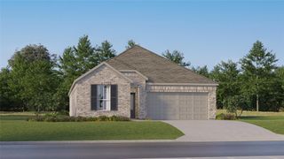 New construction house 21722 Willow River Canyon Ln, Waller, TX 77484 plan Portofino - image