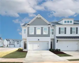 New construction Townhouse house 1567 Aiden Wy, Unit 34, Conyers, GA 30013 plan Crofton - image