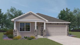 New construction  house 224 Balmorehea St, Kyle, TX 78640 plan The Gaven - image