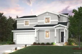 New construction Single-Family house 2061 Panorama St, Lochbuie, CO 80603 plan The Powell - image