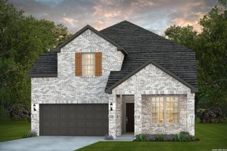 New construction Single-Family house 12421 Dime Box, San Antonio, TX 78253 plan Riverdale - image