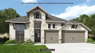 New construction Single-Family house 255 Star Rush Trl, Georgetown, TX 78633 2695W- photo