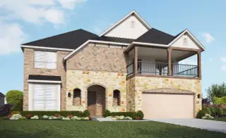 New construction Single-Family house 924 Misty Bluff Wy, Leander, TX 78641 plan Stanford - image