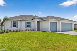 New construction  house 3011 Sw 7Th Ave, Cape Coral, FL 33914 plan The Paradise Cove III - image