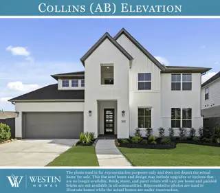 New construction Single-Family house 41922 Shoal St, Todd Mission, TX 77316 plan The Collins - image