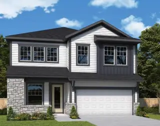 New construction  house 1400 Venus Cir, Unit 12, Round Rock, TX 78664 plan The Rothbury - image
