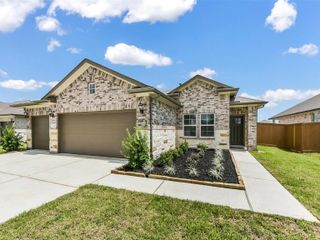 New construction Single-Family house 62 Leon Wy, Dayton, TX 77535 plan The Costa B with 3-Car Garage - image