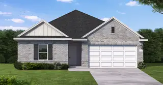 New construction Single-Family house 8908 Paprika Pass, Elmendorf, TX 78112 plan Young - image