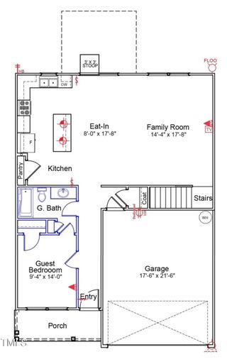 New construction Single-Family house 75 Calabria Ct, Franklinton, NC 27525 Meriwether- photo