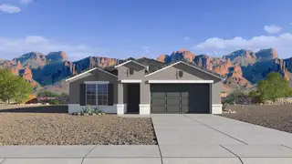New construction Single-Family house 17610 W Onyx Ave, Waddell, AZ 85355 plan Cali - image