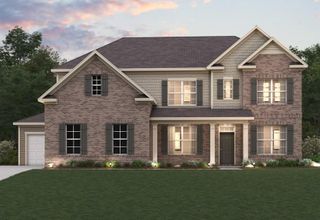 New construction house 6635 Settingdown Creek Dr, Dawsonville, GA 30534 plan Bismark - image
