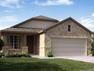 New construction Single-Family house 11574 Sagebrooke Run, San Antonio, TX 78254 The San Saba (3015)- photo