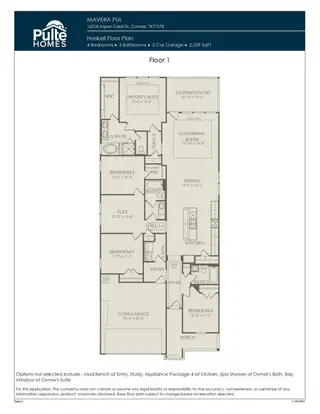 New construction Single-Family house 15171 Wild Gully Wy, Conroe, TX 77378 - image