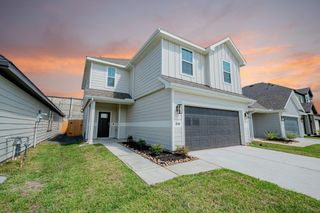New construction Single-Family house 2118 Creole Creek Ln, Houston, TX 77090 plan The Lowry - image