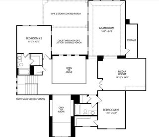 New construction  house 332 Crosswater Ln, Dripping Springs, TX 78620 plan Lynmar IV - image