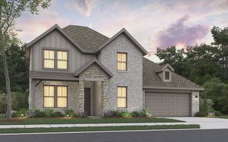 New construction Single-Family house 1424 Foxglove Park, Van Alstyne, TX 75495 plan Kensington - image