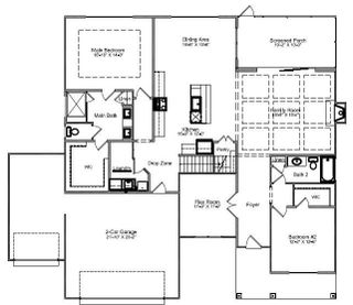 New construction Single-Family house 528 Oleander St, Mount Pleasant, NC 28124 plan Dawson - image