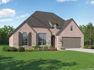 New construction Single-Family house 164 Post Oak, Castroville, TX 78009 Canterbury Plan- photo