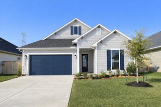 New construction Single-Family house 23515 Steely Thicket Trl, Tomball, TX 77375 plan Levi - image