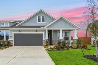 New construction Townhouse house 7823 Cattail Shallows Ln, Katy, TX 77493 - image