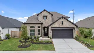 New construction Single-Family house 10714 Yellow Wild Indigo Ln, Cypress, TX 77433 plan Justin - image