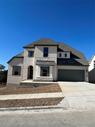 New construction Single-Family house 1908 Crimson Sunset Dr, Georgetown, TX 78628 plan Haskell - image