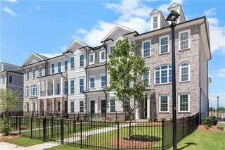 New construction Townhouse house 4573 Deanston Ct, Unit 390, Peachtree Corners, GA 30092 plan The Grayson II - image