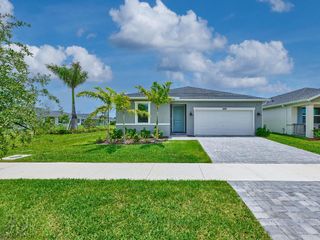 New construction Single-Family house 8960 Dahlia Cir, Port St. Lucie, FL 34986 plan Bergamo - image