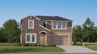 New construction Single-Family house 1332 Cattawood Pass, Zephyrhills, FL 33541 plan Preston - image