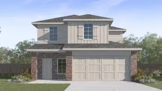 New construction  house 650 Walkabout Pl, Lavon, TX 75166 plan Hanna - image