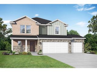 New construction Single-Family house 75 Leon Wy, Dayton, TX 77535 plan The Tierra C with 3-Car Garage - image