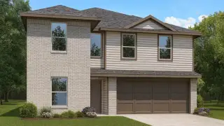 New construction Single-Family house 12241 Lexington Heights Dr, Willis, TX 77318 plan Dawson - image
