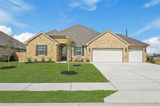 New construction Single-Family house 12123 Old Fashion Cir, Mont Belvieu, TX 77535 plan Aegean - image
