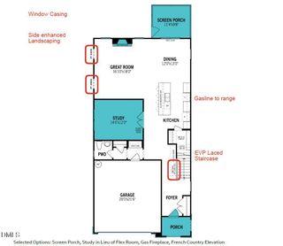 New construction  house 103 Sprenger St, Garner, NC 27529 plan Tate - image