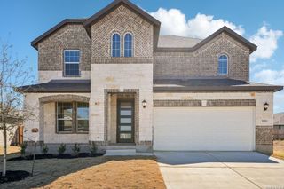 New construction house 9312 Quail Crest Dr, Schertz, TX 78154 plan Evergreen (4011) - image