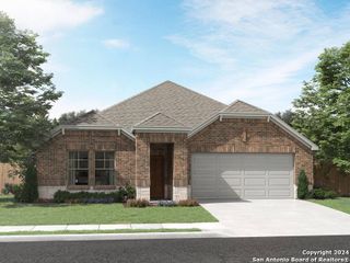 New construction Single-Family house 136 Shelton Pass, Cibolo, TX 78108 The Oleander (C401)- photo