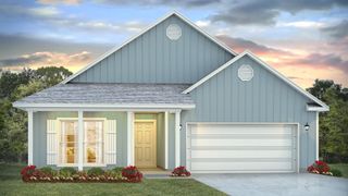New construction  house 237 Dama Del Mar Wy, Panama City Beach, FL 32407 plan Delray - image