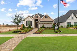 New construction Single-Family house 30425 Zoysia Point Lane, Fulshear, TX 77423 Hillcrest- photo