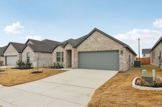 New construction Single-Family house 14418 Galloping Colt, San Antonio, TX 78254 plan The Allen (840) - image