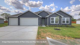 New construction Single-Family house 425 Elkins Prairie Dr, Lockhart, TX 78644 plan The Holden - image