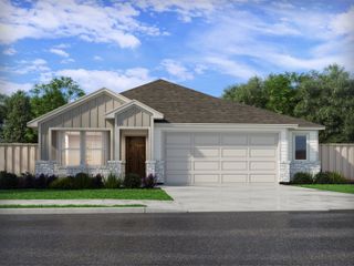 New construction Single-Family house 101 Limestone Creek Wy, Kyle, TX 78640 plan The Callaghan (830) - image
