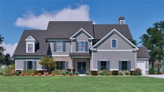 New construction Single-Family house 70 Amelia Ct, Covington, GA 30014 plan (GA) Woodmont A 3 Side Entry - image