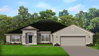 New construction Single-Family house 2199 Fentress Ct, Spring Hill, FL 34609 - image
