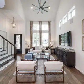 New construction Townhouse house 19742 Riverbed Ln, Cypress, TX 77433 plan Bolton Plan - image